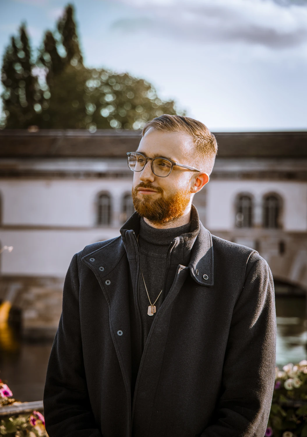 A last ray of sunshine before sunset